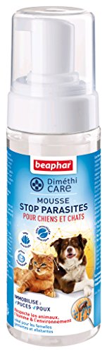 Beaphar – diméthicare, Schiuma Stop parassiti – Cane e Gatto – 150 ml