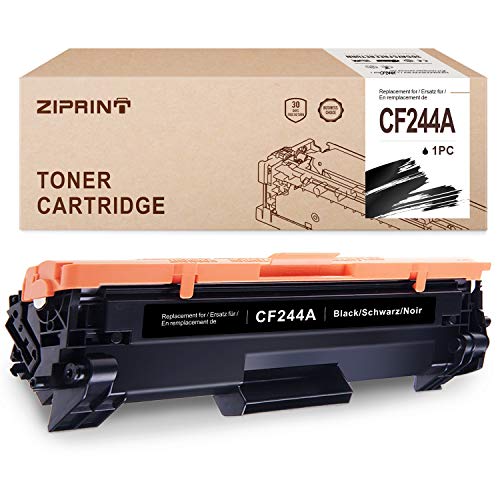 ZIPRINT Nero Toner Compatibile HP CF244A 44A Toner per HP Laserjet Pro M15w M15a M16w M16a M29w M29a HP Laserjet Pro MFP M28w MFP M28a