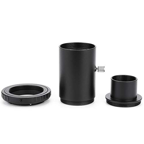 EBTOOLS Prolunga per telescopio da 1,25 pollici Raccordo T42 per adattatore T-Mount per fotocamera Nikon