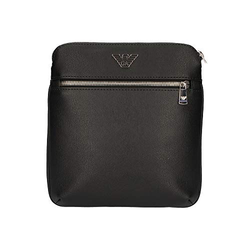 Emporio Armani borsa uomo a tracolla borsello originale nero