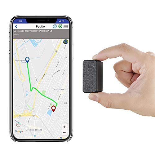 Hangang Mini GPS Tracker Portatile Anti Thief Mini in Tempo Reale Anti Loss Localizzatore GPS per Bambini Wallet Bags Documenti Importanti Lost Viewfinder con App Gratuita per iOS e Android TK901