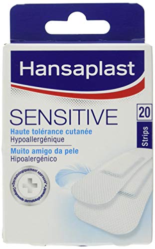 Hansaplast, 20 cerotti Sensitive, 2 taglie