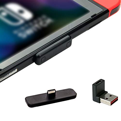 GULIkit Route Air Adattatore Bluetooth per Nintendo Switch/Switch Lite PS4 PC, Trasmettitore Ricevitore Audio Senza Fili con aptX a Bassa Latenza Compatibile con Cuffie Bluetooth Airpods Bose Sony