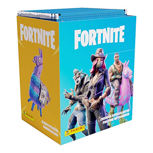 Panini France SA-FORTNITE STICKERS Scatola da 50 tasche, 2518-004