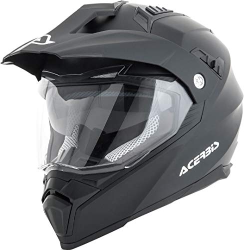 Acerbis casco flip fs-606 nero 2 m