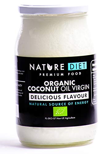 Nature Diet, olio vergine di cocco biologico, 1000 g