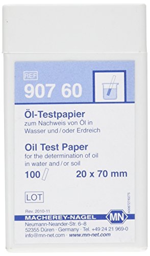 Camlab 1138883 olio test Paper, 20 mm x 70 mm (confezione da 100)