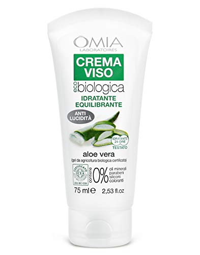 Omia Crema Viso Ecobio Aloe Vera - 75 ml
