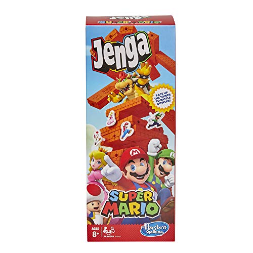 Jenga - Super Mario (gioco in scatola Hasbro Gaming, versione 2020)