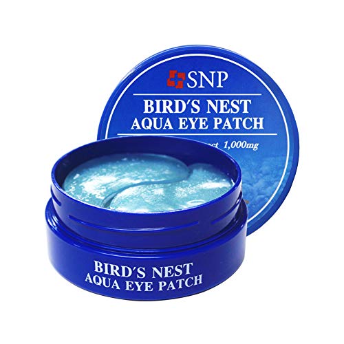 SNP Shining Nature Purity Benda nera per occhi per rinnovare, vitalizzare e schiarire la pelle 60 Pack Nido d'uccello acquatico Nido Acqua Fresca D'Uccello