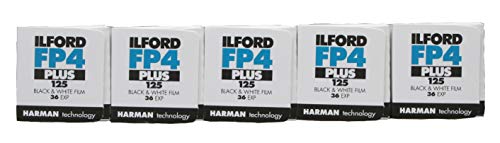 Ilford fp4 +, 35mm / 36 esposizioni, 5 Rotoli