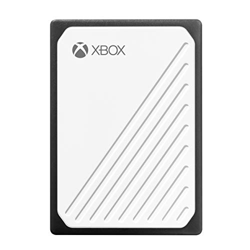 Western Digital Gaming Drive Accelerated per Xbox One, Unità Esterna Rapida e Portatile, 500 GB, Nero