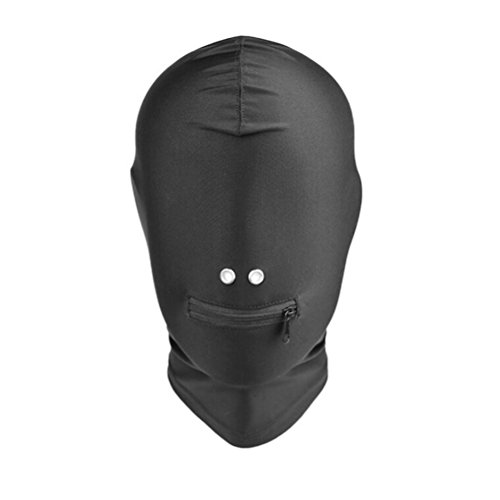 BESTOYARD Full Face Blindfold Mask Traspirante Face Cover Mask Costume Cosplay adulto Cappuccio Unisex