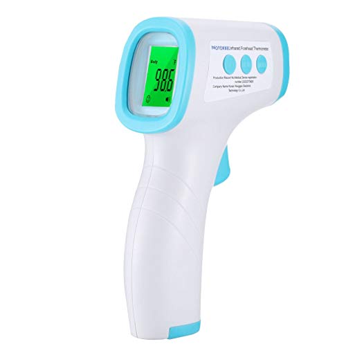 Termometro infrarossi, Termometri Frontale Infrarossi Senza Contatto, Termometri Medico con Display a LED per Febbre per Neonati, Bambini, Adulti