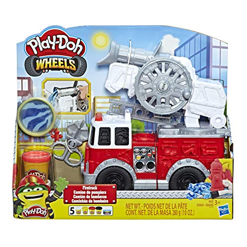 Hasbro Play-Doh Play-Doh Firetruck, Multicolore, E6103