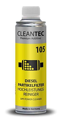 CleanTEC DPF Power Clean - Detergente ad alte prestazioni per filtro antiparticolato diesel, 375 ml 105