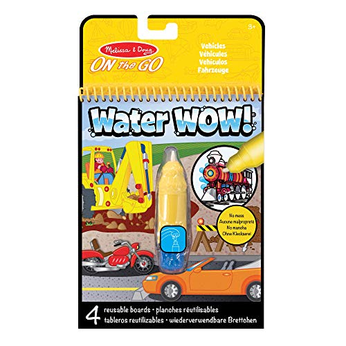 Melissa & Doug- Water Wow Blocco da Scoprire con Acqua, Multicolore, 5375