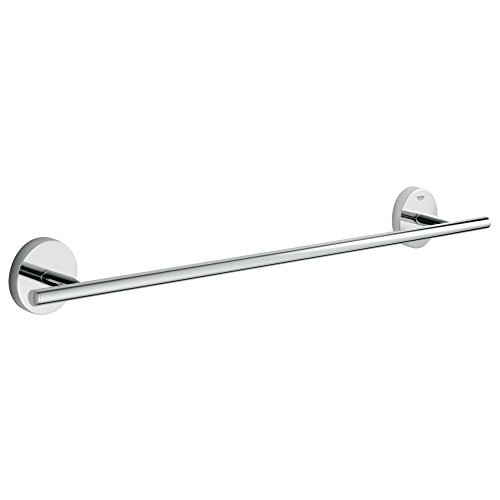 GROHE Porta Salviette Baucosmopolitan Neutral, 40459001, Cromo