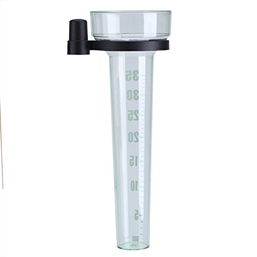 Misuratore di pioggia per esterno professionale, misuratore di portata per manometro in plastica da 35 mm