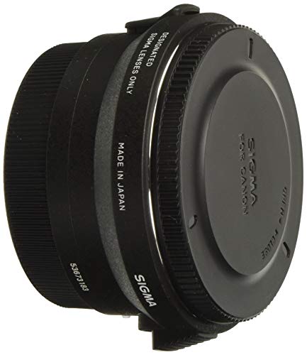 Sigma Mount Adattatore MC-11 da utilizzare con obiettivi Canon EF per Sony E, Cavo USB, colore nero