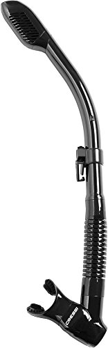 Cressi Dry Snorkel, Unisex – Adulto, Nero, Taglia Unica