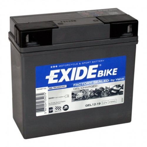Exide gel12 – 19 MOTO batteria – 19 Ah, 12 Volt