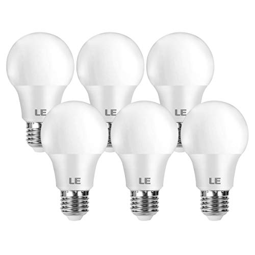 LE Lampadina LED E27, 8.5 W 806 lumen, Bianco Caldo 2700K, Equivalente a Lampadina a incandescenza da 60W, Confezione da 6 Pezzi