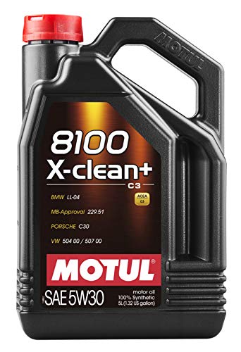 Motul 11113941 Motore Olio lubrificante 8100 X-Clean + 5 W30 5l