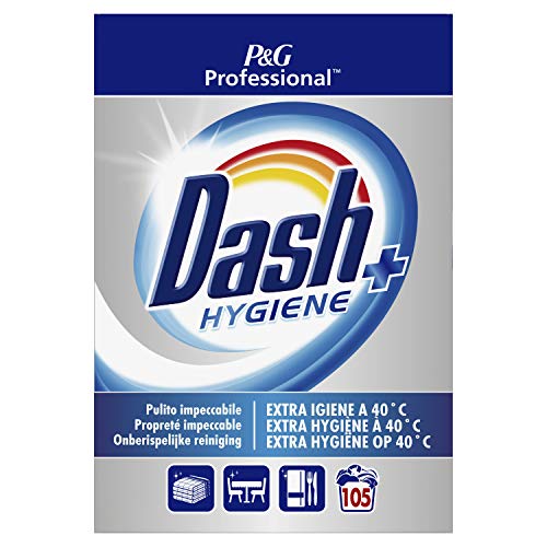 Dash Professional Hygiene Detergente in Polvere, 7 kg, 105 Lavaggi