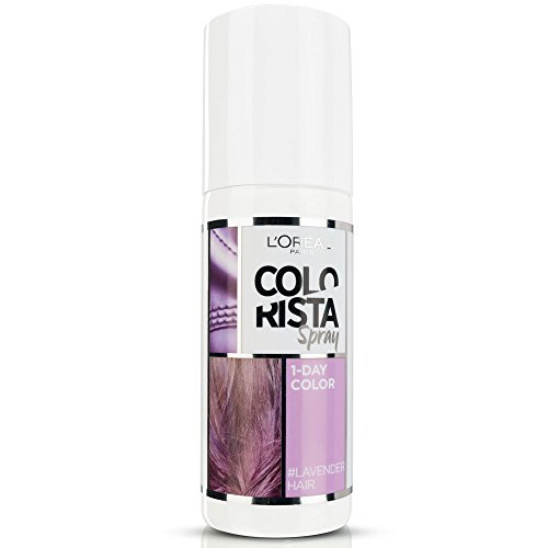 L'Oréal Paris Colorista Spray 1-Day Color Colorazione Temporanea un Giorno, Lavanda (Lavender)