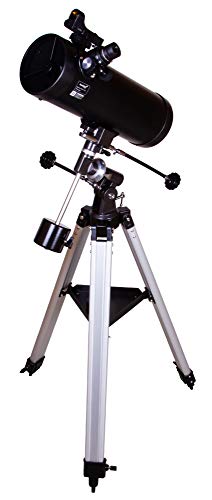 Telescopio Riflettore Newtoniano Levenhuk Skyline PLUS 115S con Corta Distanza Focale e Ottiche con Trattamento Antiriflesso per Osservazioni del Profondo Cielo