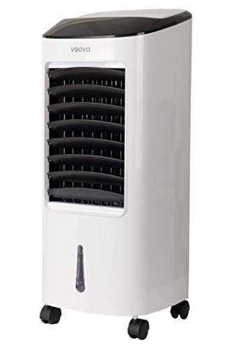 Air Cooler PRO Condizionatore portatile con funzione deumidificatore, 3 in 1, refrigeratore, deumidificatore e purificatore d'aria, climatizzatore mobile con timer e telecomando, ottimale fino a 40m2