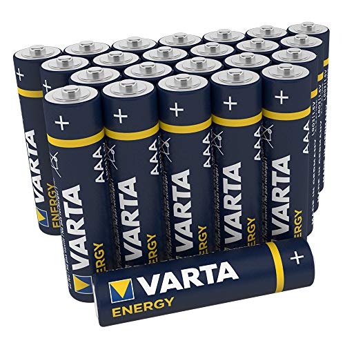 Varta Energy 4103229224 AAA Ministilo LR03 Batterie Alcaline, Confezione da 24 Pile, Blister risparmio