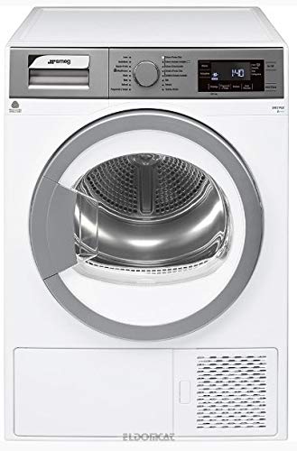 Smeg DHT37PLIT Libera installazione Carica frontale 7kg A+++ Argento, Bianco asciugatrice