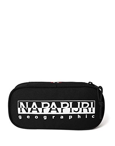 Napapijri - Astuccio Happy Po Re, 22 cm, Nero (Nero) - NP0A4EA2