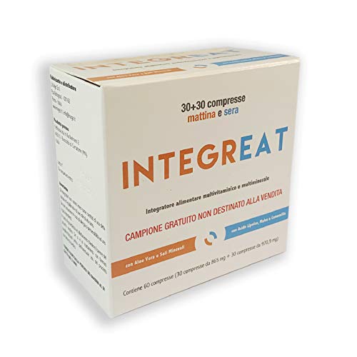 IntegrEat integratore alimentare pazienti bariatrici 60 compresse - Multivitaminico e multiminerale a doppia formulazione, mattina e sera