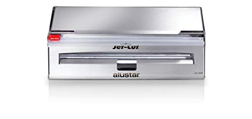 Jet-Cut Sistema di Ricarica Pellicole Alimentari in acciaio inox 30 cm, con 500m Jet-Cut + pellicola Alustar 70m