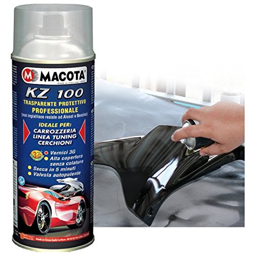 Macota 93028 KZ100 Lucido Vernice Spray Protettiva Trasparente 400ml