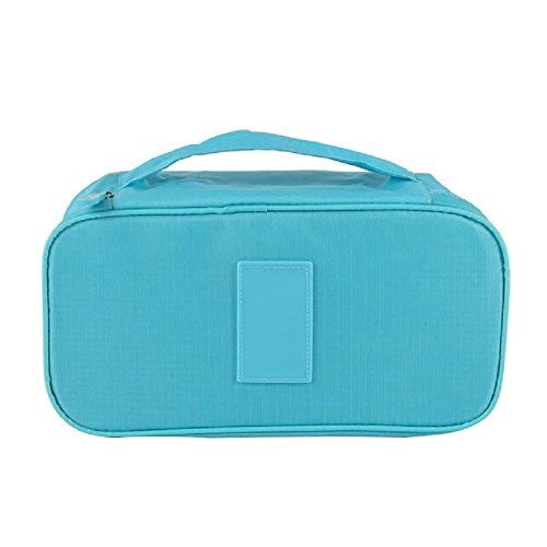 Ducomi® Travel Season Beauty Case - Borsa da Viaggio - Organizzatore Viaggio Unisex - Misura: 22 x 17 x 8 cm (Light Blue)