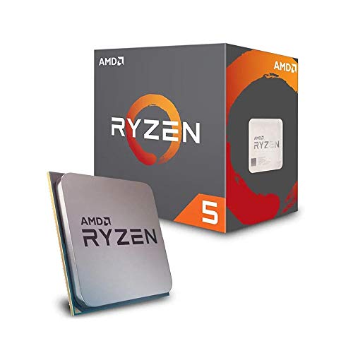 AMD Ryzen 5 2600X, Processore 6 - Core 19 MB, Cache 95 W, Wraith spire Cooler, Nero