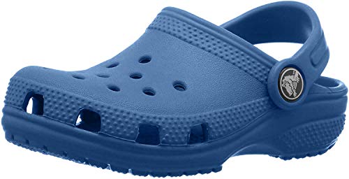 Crocs Roomy Fit Classic Clog, Zoccoli Unisex-Adulto, Blu (Blue Jean 4gx), 19/20 EU