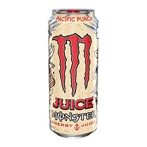 Monster Pacific Punch, bevanda energetica PMP 500 ml, confezione da 12