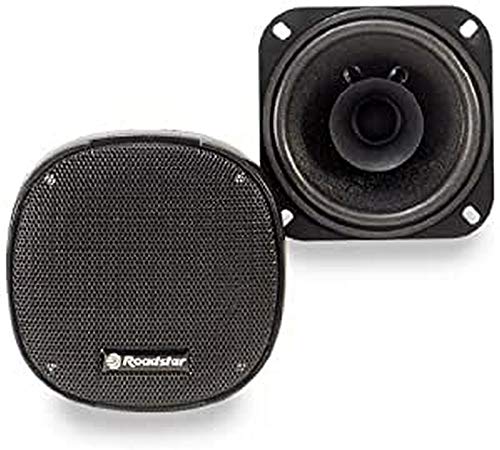 Roadstar PS-1015 , Altoparlanti casse stereo per auto, diametro 100 mm 10 cm