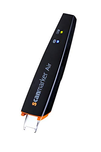 Scanmarker Air Pen Scanner - OCR Digital Highlighter and Reader - Wireless (Mac Win iOS Android) (Bianca)