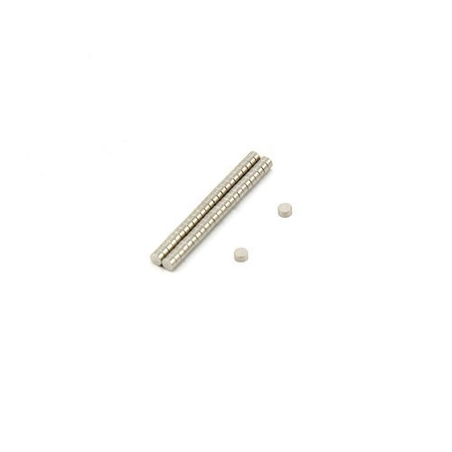 MAGNET Expert Ltd - Confezione da 50 Magneti al Neodimio N42, 2 x 1 mm, fino a 0.11 kg