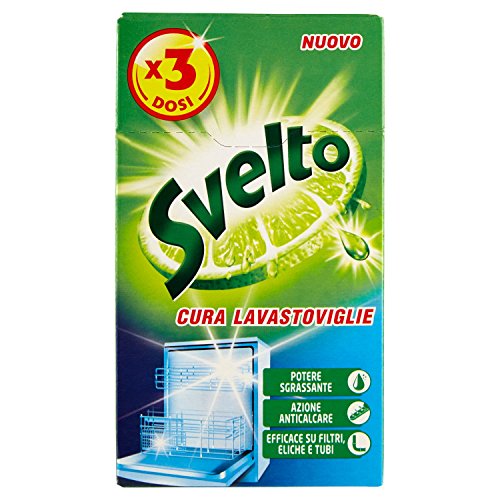 Svelto Boost - Cura Lavastoviglie, Lime, 3 pezzi da 40 g