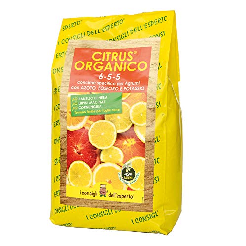 I Consigli Dell'Esperto Citrus Organico Concime Organominerale Specifico per Agrumi