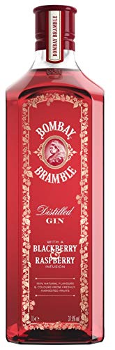 Bombay Bramble Dry Gin Aromatizzato alla Mora & Lampone, Formato Esclusivo Amazon - 100 cl