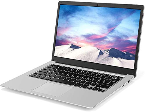 Laptop da 14 pollici (Intel Celeron J3455 a 64 bit, 8 GB di RAM DDR3, 128 GB di eMMC, batteria da 10000 Mah, webcam HD, sistema operativo Windows 10 preinstallato, display IPS 1366 * 768 FHD) Notebook