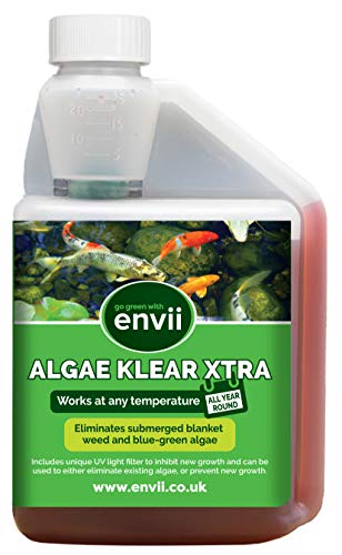 Envii Algae Klear Xtra – Trattamento Anti alghe per laghetti, elimina Le alghe filamentose Velocemente - 500ml